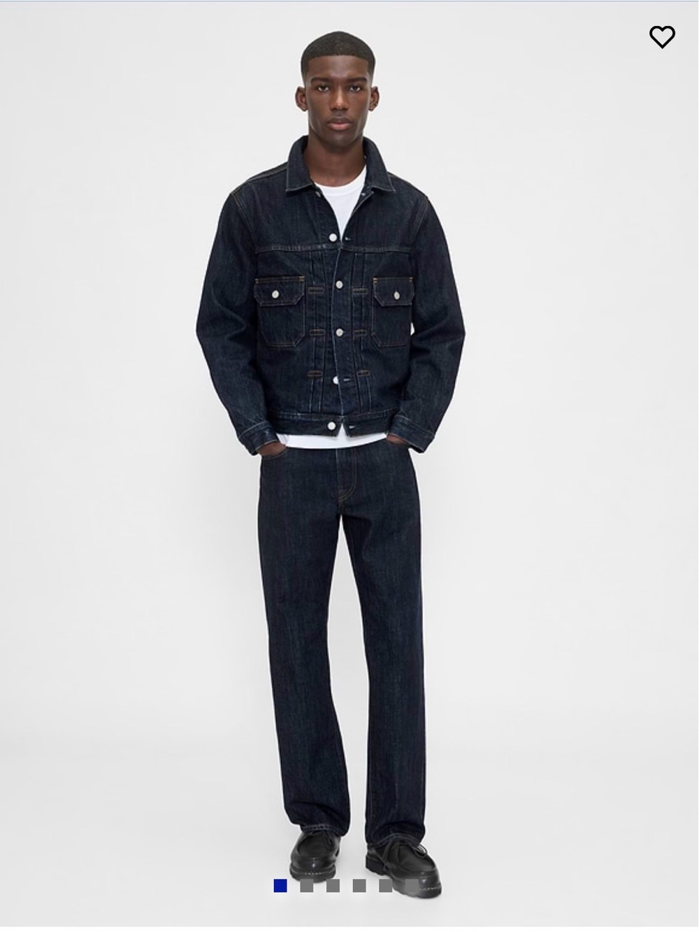 GAP Men's Jeans in Dark Indigo Wash